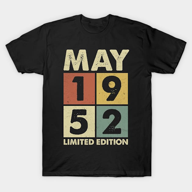 Vintage May 1952 Limited Edition T-Shirt by AaronReidStudio